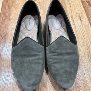 Birdies, Suede Sage Flats- Sz 6.5